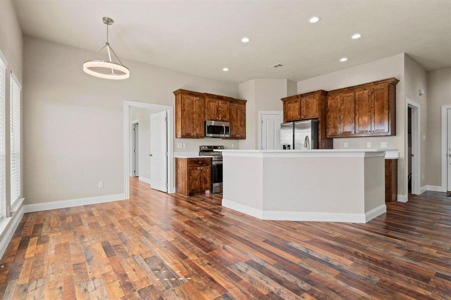 Furnished interior view inside a new home in , Ector (Image 16).
