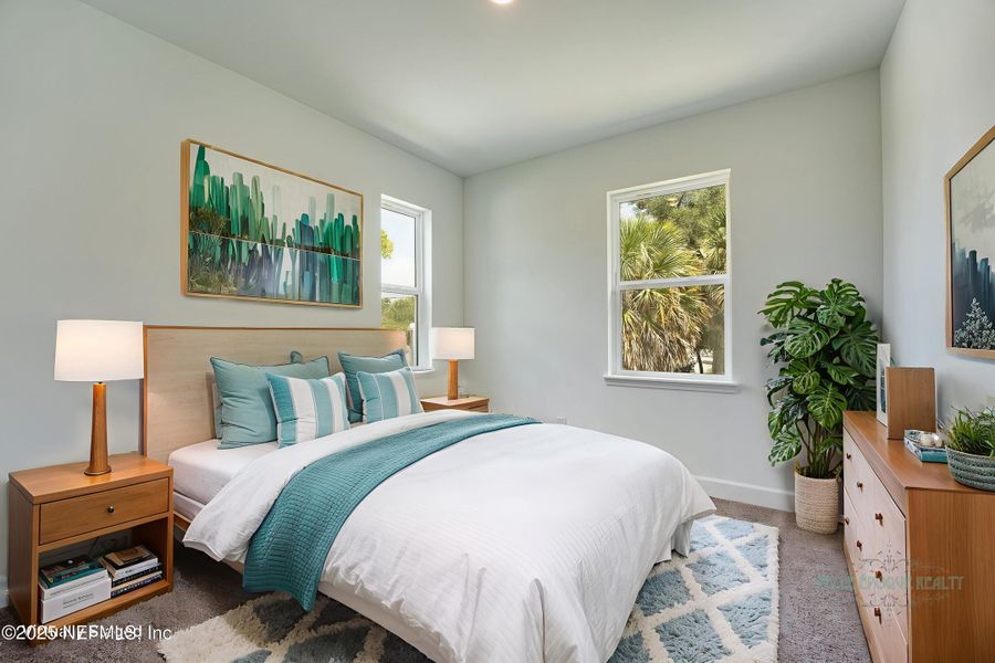 Furnished interior view inside a new home in , Jacksonville (Image 11). Furnished interior view inside a new home in , Jacksonville (Image 11).