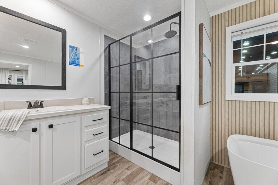 Furnished interior view inside a new home in , Pineville (Image 7).
