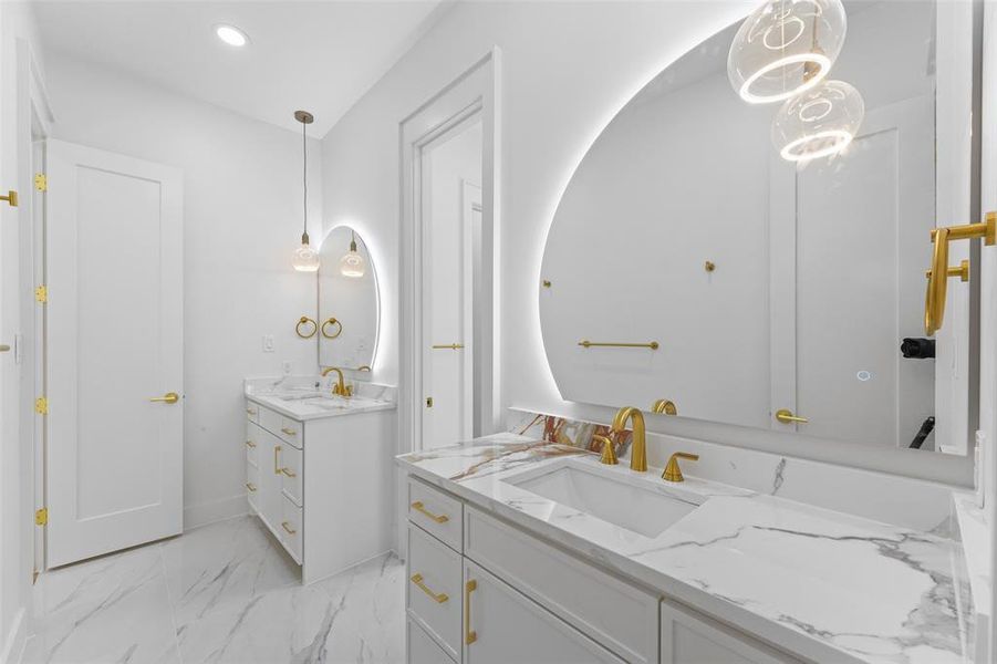 Furnished interior view inside a new home in , Weatherford (Image 18).