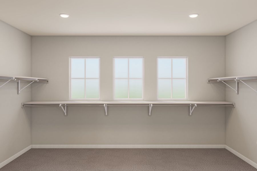 Representative unfurnished interior of a home built from the 5014 by Tri Pointe Homes in The Aurora Highlands, Aurora (Image 21).