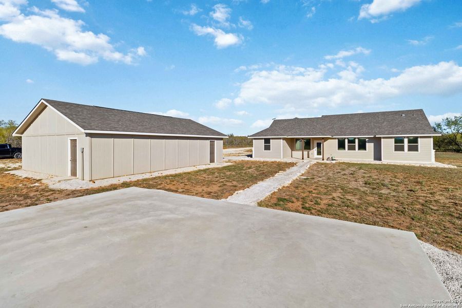 Exterior details and patio area of a home in , Devine (Image 27). Exterior details and patio area of a home in , Devine (Image 27).