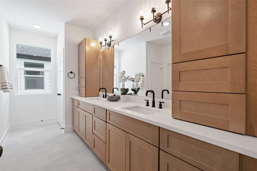 Furnished interior view inside a new home in , Houston (Image 15). Furnished interior view inside a new home in , Houston (Image 15).