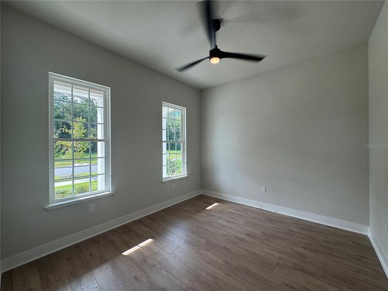 Spacious, unfurnished interior of a new home in Laureate Village, Newberry (Image 25). Spacious, unfurnished interior of a new home in Laureate Village, Newberry (Image 25).