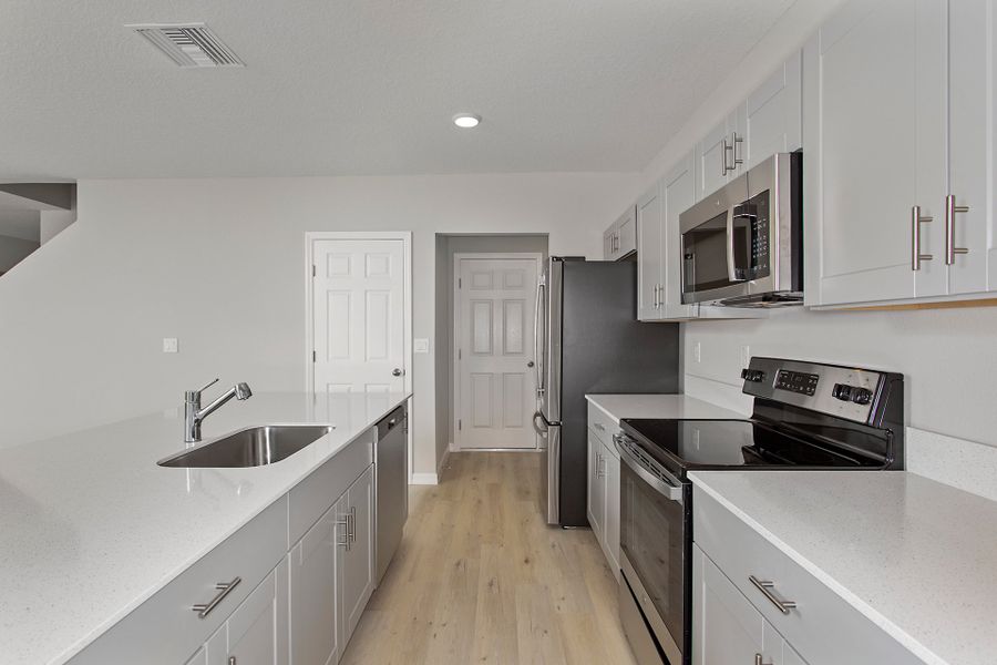 Furnished interior view inside a new home in Two Rivers, Zephyrhills (Image 4).