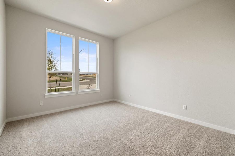 Spacious, unfurnished interior of a new home in Capitol Collection at Lariat, Liberty Hill (Image 25). Spacious, unfurnished interior of a new home in Capitol Collection at Lariat, Liberty Hill (Image 25).
