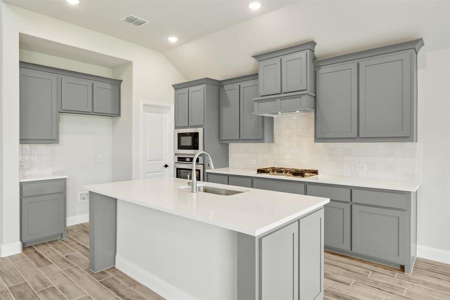 Furnished interior view inside a new home in Sable Creek, Sanger (Image 4). Furnished interior view inside a new home in Sable Creek, Sanger (Image 4).