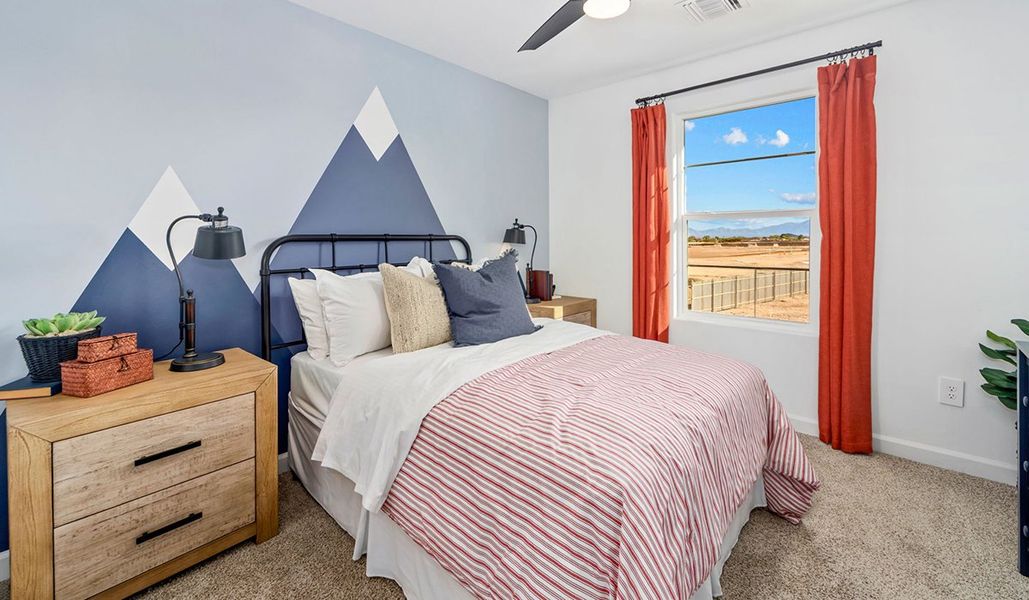Furnished interior view inside a new home in Redford Estates, Tucson (Image 30). Furnished interior view inside a new home in Redford Estates, Tucson (Image 30).