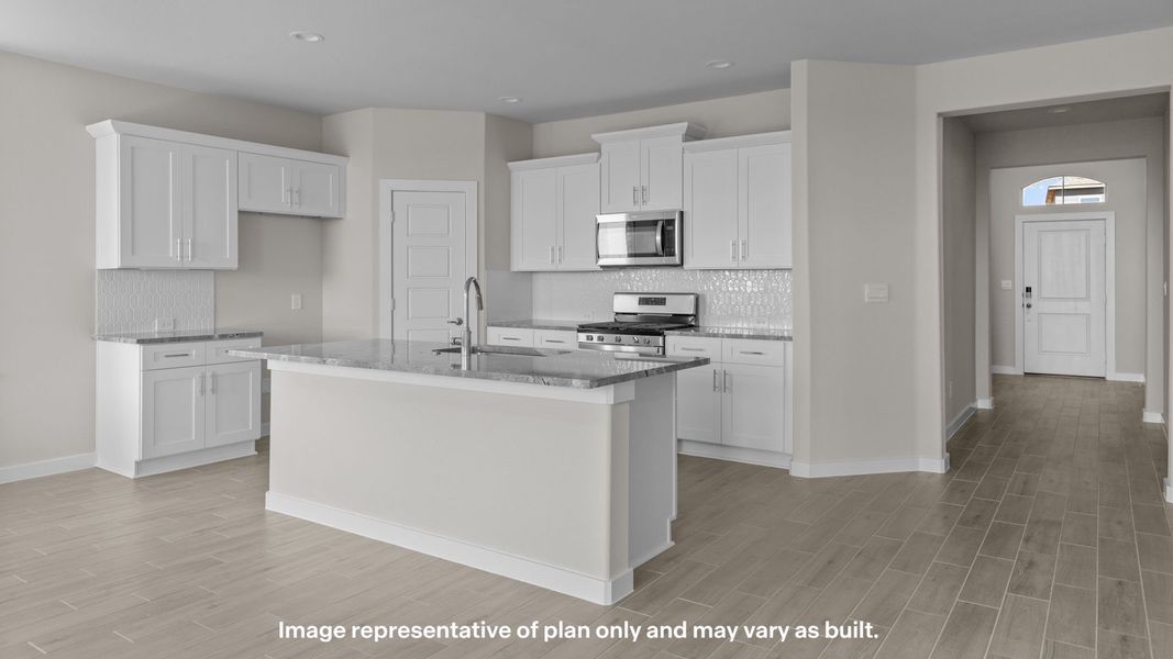 Furnished interior view inside a new home in Northwest Passage, Midland (Image 5).