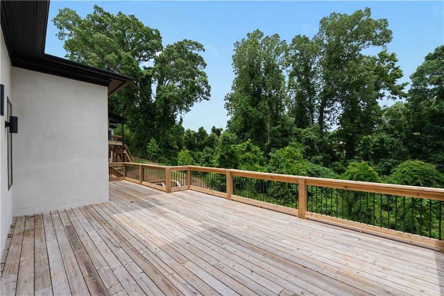 Exterior details and patio area of a home in , Atlanta (Image 27).