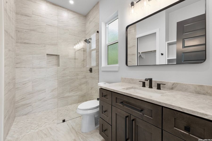 Furnished interior view inside a new home in , Leander (Image 16).