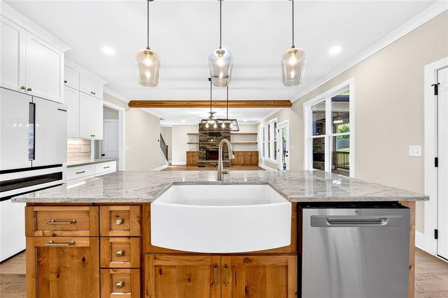 Furnished interior view inside a new home in , Bishop (Image 20).