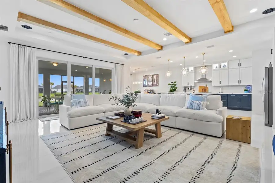 Furnished interior view inside a new home in , Punta Gorda (Image 33).