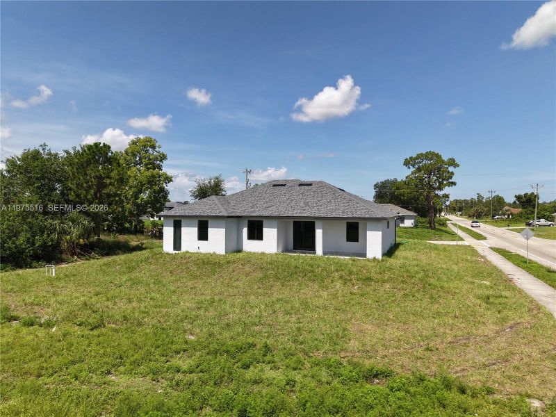 Exterior details and patio area of a home in , Lehigh Acres (Image 33). Exterior details and patio area of a home in , Lehigh Acres (Image 33).