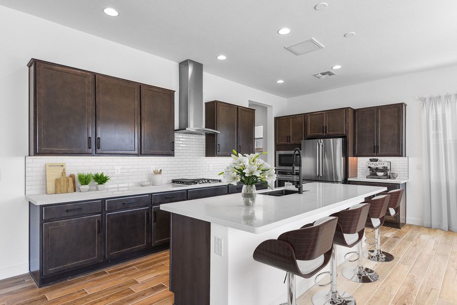 Furnished interior view inside a new home in Estrella, Goodyear (Image 4).