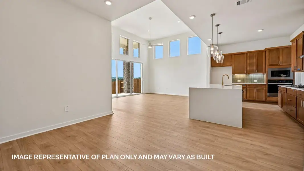 Spacious, unfurnished interior of a new home in The Enclave at Bar W Ranch, Leander (Image 24). Spacious, unfurnished interior of a new home in The Enclave at Bar W Ranch, Leander (Image 24).