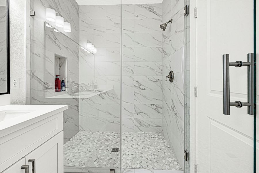 Furnished interior view inside a new home in , Houston (Image 5).