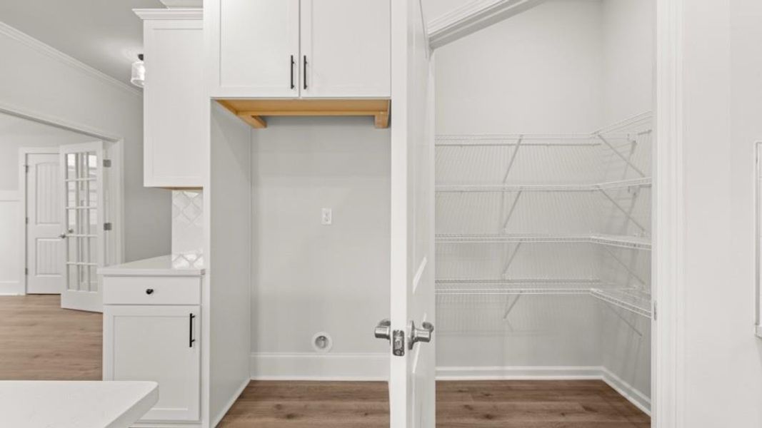 Spacious, unfurnished interior of a new home in Hamptons at Riverwood North, Dallas (Image 33).