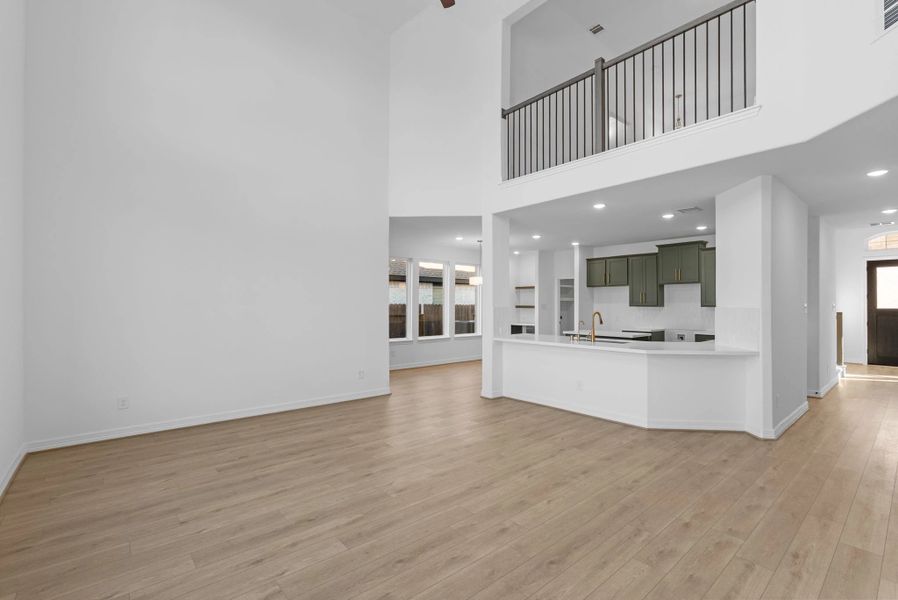 Gathering room. Sample product photo. Actual exterior and interior selections may vary by homesite. Photo may be virtually staged. Gathering room. Sample product photo. Actual exterior and interior selections may vary by homesite. Photo may be virtually staged.