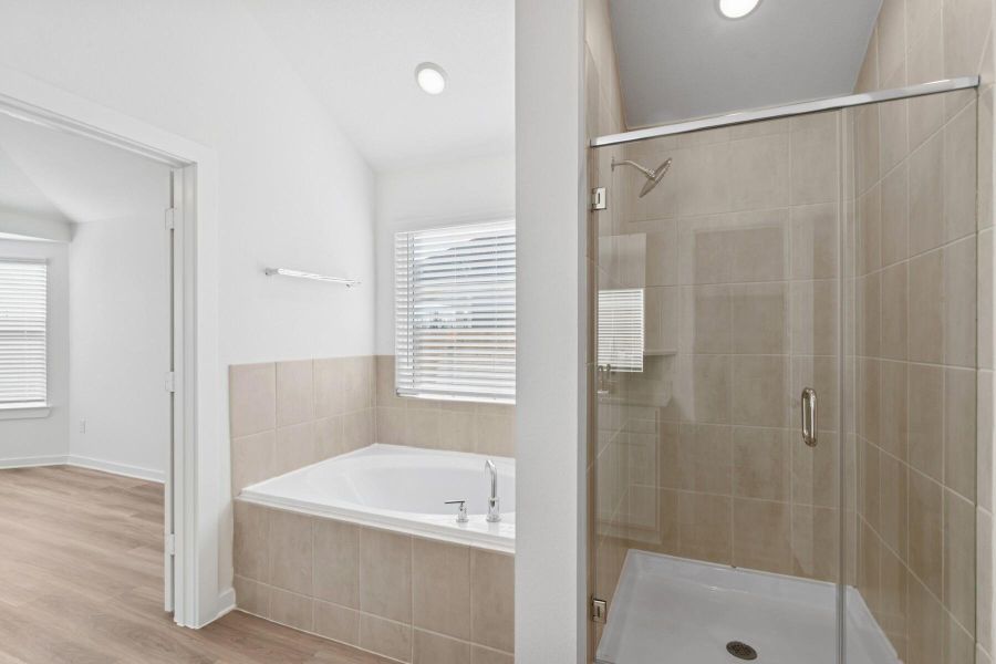 Furnished interior view inside a new home in Ambrose, La Marque (Image 8).