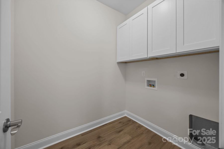 Laundry room on this all one level Living