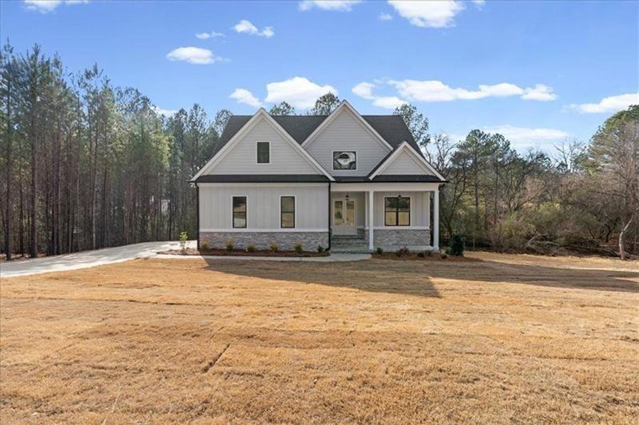 Front exterior of a new home in , Rome, GA, highlighting curb appeal (Image 26).
