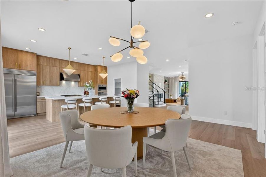 Furnished interior view inside a new home in , Redington Shores (Image 50).