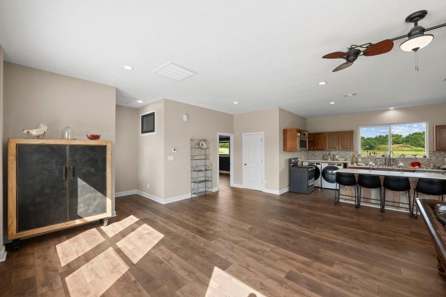Furnished interior view inside a new home in , Leander (Image 4).