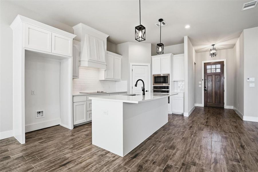 Furnished interior view inside a new home in Whispering Winds, Springtown (Image 14).