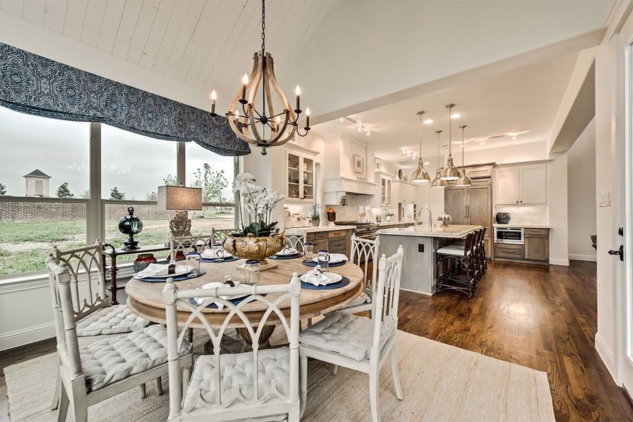 Representative furnished interior of a home built from the Miramonte by Grand Homes in Grand Oaks, Celina (Image 11).