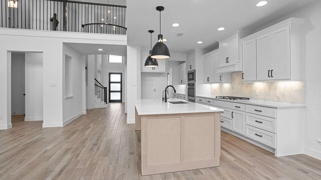 Furnished interior view inside a new home in Jubilee 60', Hockley (Image 6).