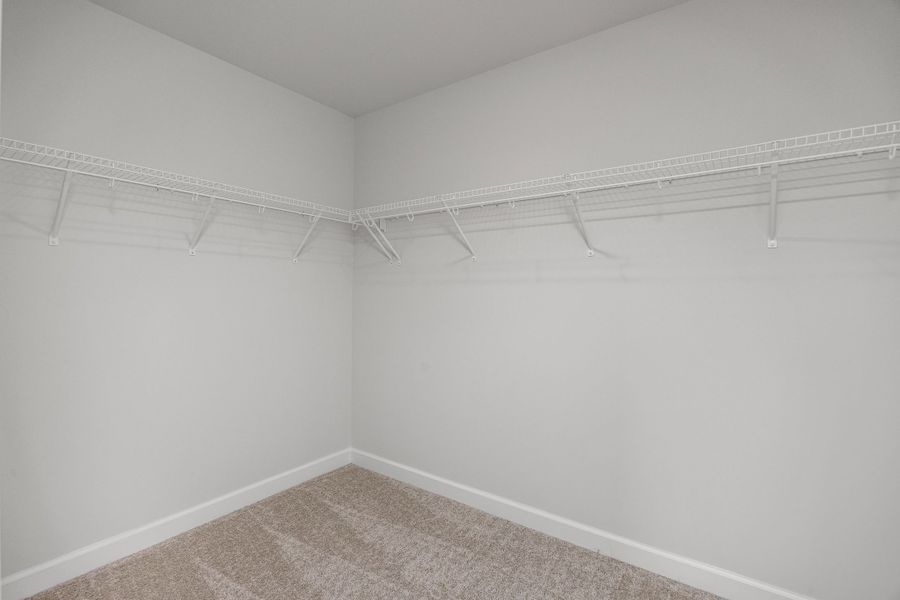 Representative unfurnished interior of a home built from the The Graham by Davidson Homes LLC in Gregory Village Townhomes, Lillington (Image 22).