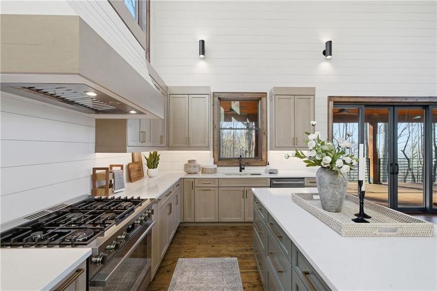 Furnished interior view inside a new home in , Young Harris (Image 16).