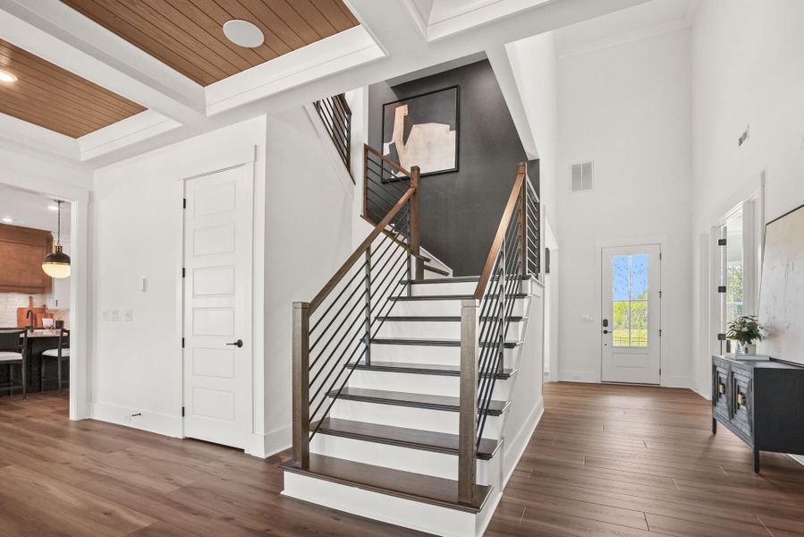 Representative furnished interior of a home built from the Stonegate by Pulte Homes in The Retreat at Carolina Ridge, Harrisburg (Image 93). Representative furnished interior of a home built from the Stonegate by Pulte Homes in The Retreat at Carolina Ridge, Harrisburg (Image 93).