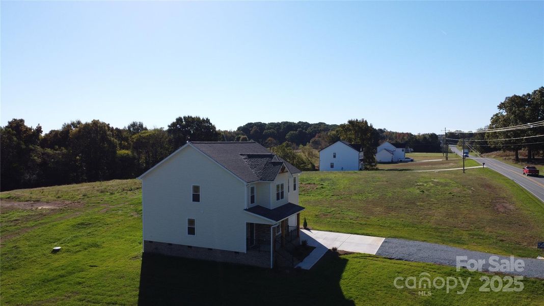 Exterior details and patio area of a home in , Wingate (Image 3).