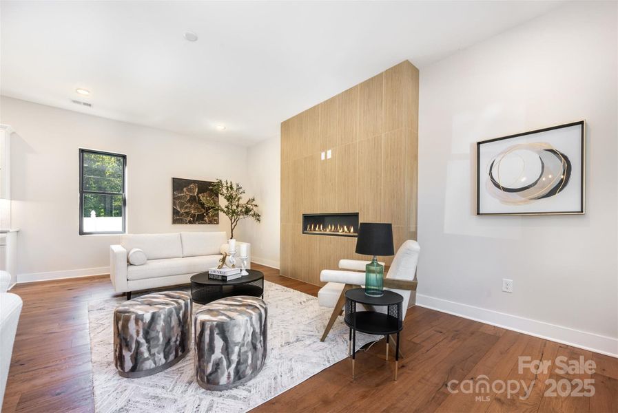 Furnished interior view inside a new home in , Charlotte (Image 16).