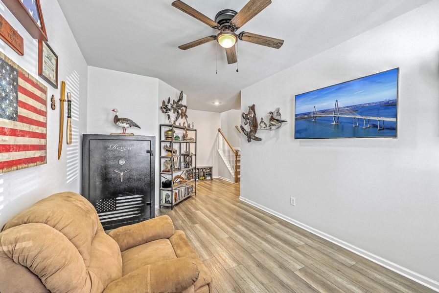 Furnished interior view inside a new home in Limehouse Village: Arbor Series, Summerville (Image 11). Furnished interior view inside a new home in Limehouse Village: Arbor Series, Summerville (Image 11).