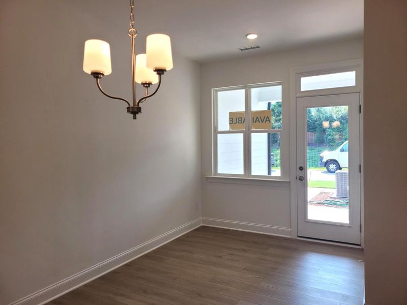 Spacious, unfurnished interior of a new home in Enclave at Traditions Townhomes, Wake Forest (Image 9).