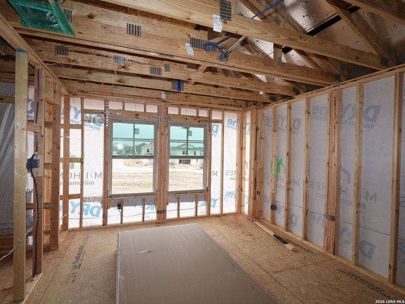 In-progress construction of a new home in Paloma Park, Converse, TX (Image 25).