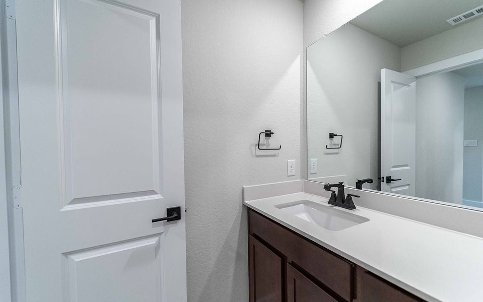 Furnished interior view inside a new home in Arcadia Ridge, San Antonio (Image 6).