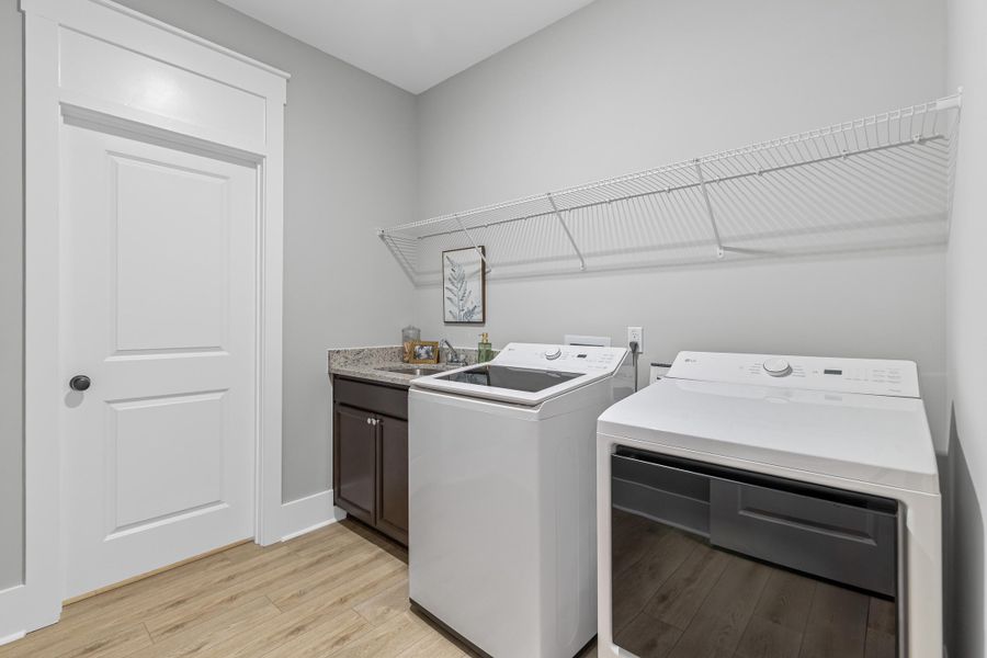 Furnished interior view inside a new home in , Summerville (Image 32). Furnished interior view inside a new home in , Summerville (Image 32).