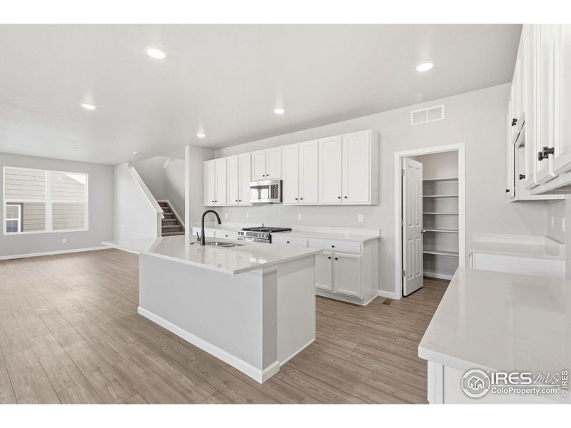 Furnished interior view inside a new home in Cordovan, Longmont (Image 6).