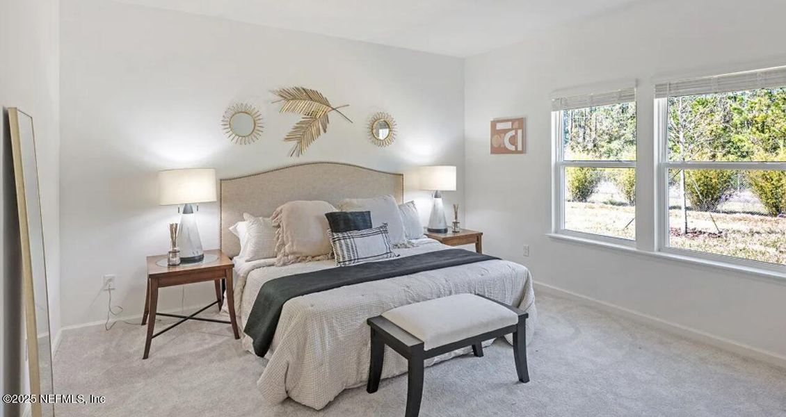 Furnished interior view inside a new home in Tributary: Tributary Royal Collection, Yulee (Image 7).