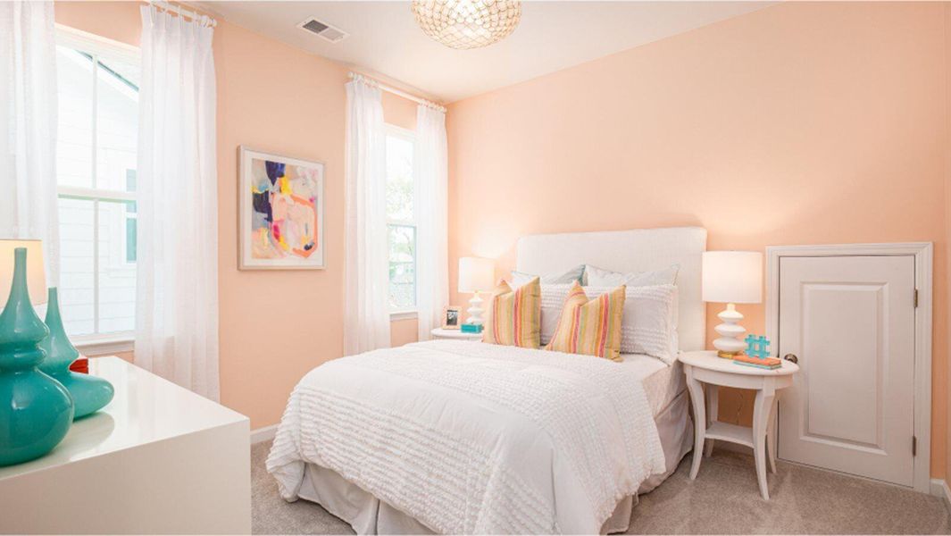 Furnished interior view inside a new home in Sweetgrass at Summers Corner, Summerville (Image 8). Furnished interior view inside a new home in Sweetgrass at Summers Corner, Summerville (Image 8).