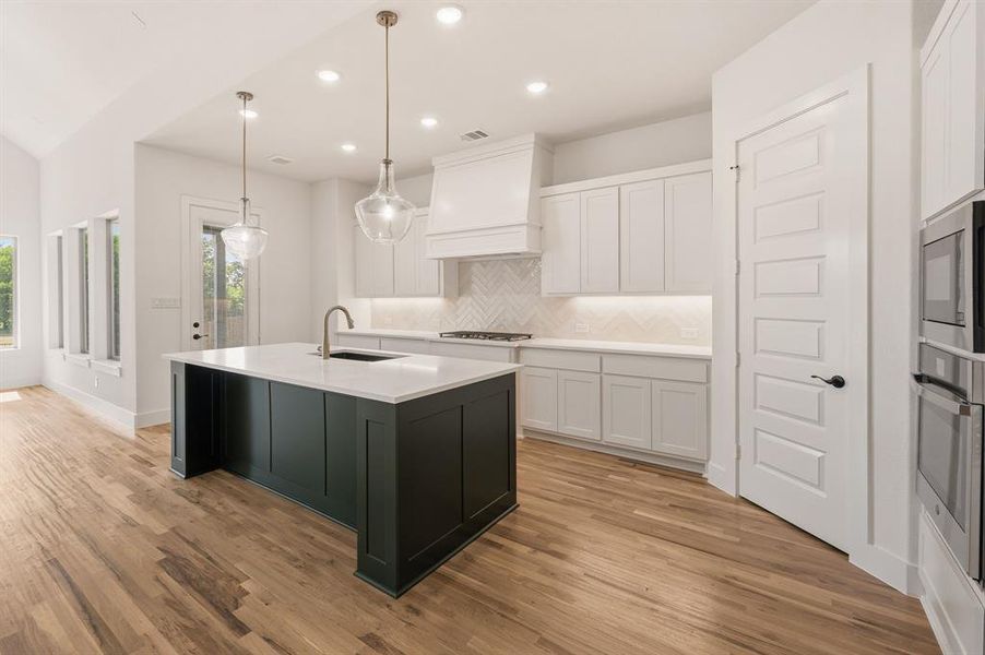 Furnished interior view inside a new home in Parks of Aledo, Aledo (Image 15).
