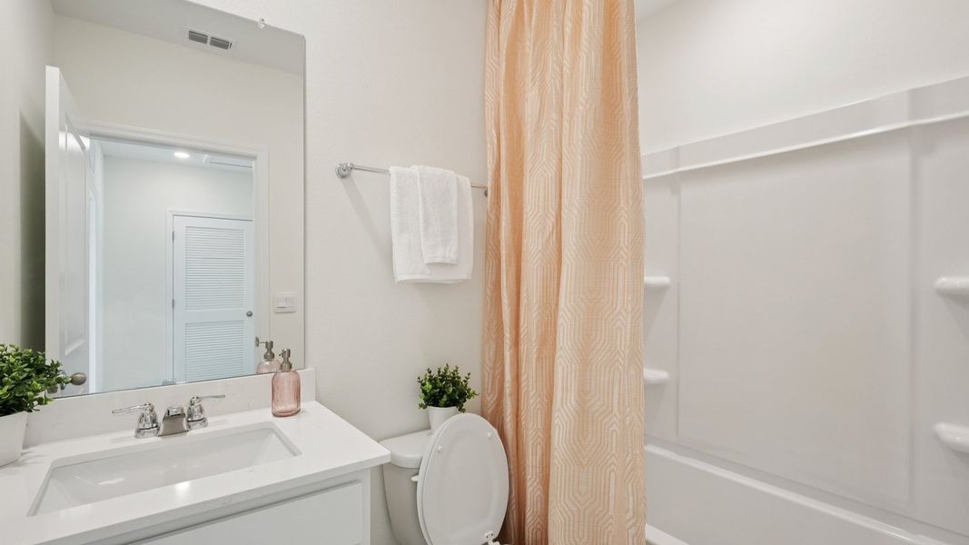 Image 27 representing the Pearson A by D.R. Horton in Towns at Woodsdale, Wesley Chapel, FL. Image 27 representing the Pearson A by D.R. Horton in Towns at Woodsdale, Wesley Chapel, FL.