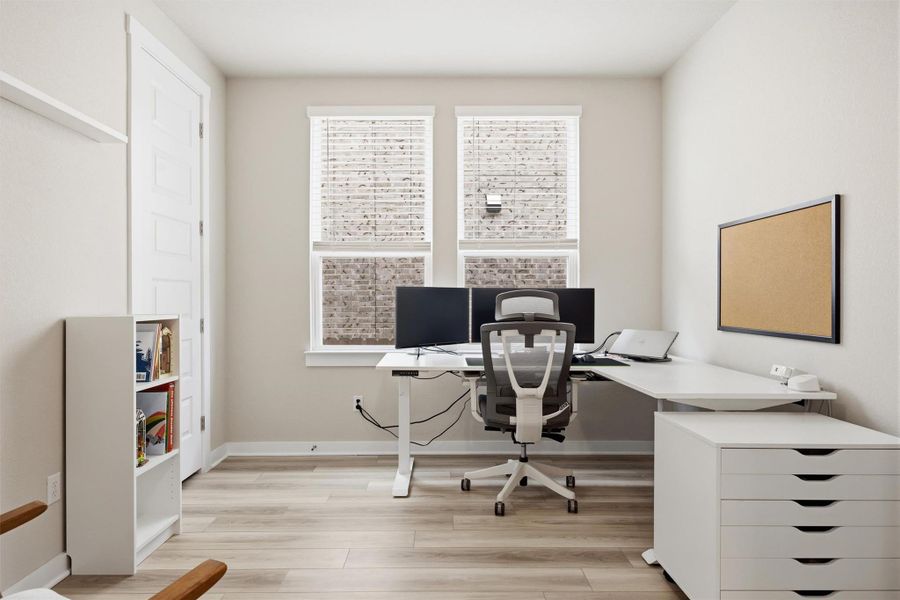 Furnished interior view inside a new home in , Georgetown (Image 11).