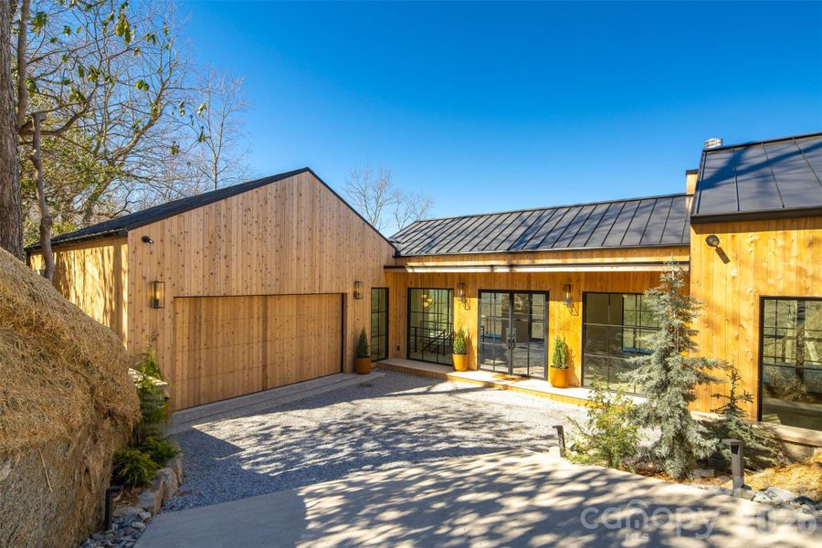 Exterior details and patio area of a home in , Brevard (Image 26). Exterior details and patio area of a home in , Brevard (Image 26).