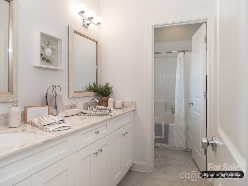 Furnished interior view inside a new home in , Fort Mill (Image 20).