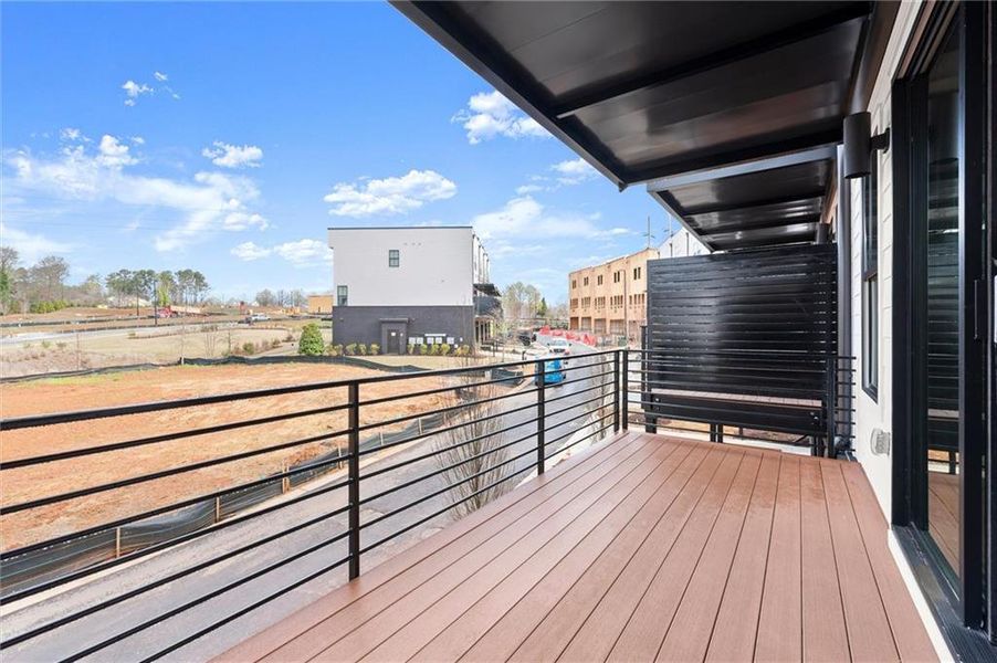 Exterior details and patio area of a home in , Alpharetta (Image 30).
